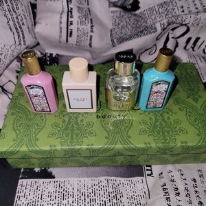 4 PCS Gucci Mini gift set